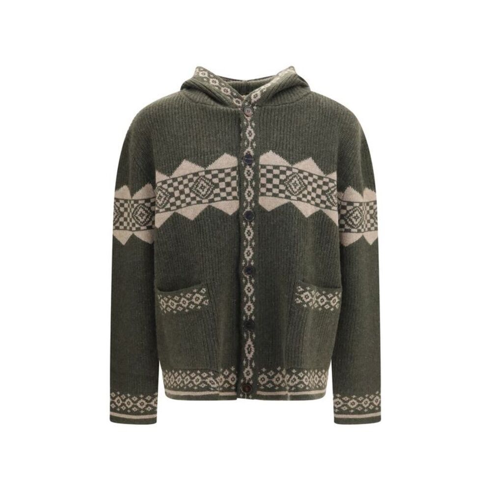 Baziszt Bicolor Cashmere Men's Cardigan